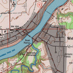 United States Geological Survey Wrightstown, WI (1992, 24000-Scale) digital map