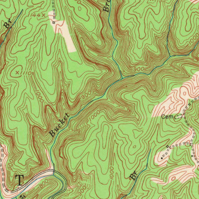 United States Geological Survey Wrigley, KY (1953, 24000-Scale) digital map