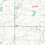 United States Geological Survey Writing Rock North, ND (1983, 24000-Scale) digital map