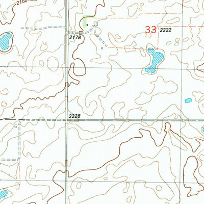 United States Geological Survey Writing Rock North, ND (1983, 24000-Scale) digital map