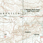 United States Geological Survey Writing Rock North, ND (1983, 24000-Scale) digital map