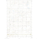 United States Geological Survey Writing Rock South, ND (2020, 24000-Scale) digital map