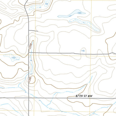 United States Geological Survey Writing Rock South, ND (2020, 24000-Scale) digital map