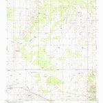 United States Geological Survey Wrye Peak, NM (1982, 24000-Scale) digital map