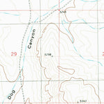 United States Geological Survey Wrye Peak NW, NM (1981, 24000-Scale) digital map