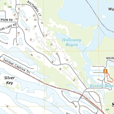 United States Geological Survey Wulfert, FL (2021, 24000-Scale) digital map