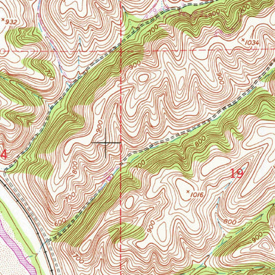 United States Geological Survey Wunpost, CA (1949, 24000-Scale) digital map