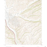 United States Geological Survey Wunpost, CA (2021, 24000-Scale) digital map