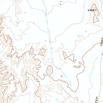 United States Geological Survey Wupatki NE, AZ (1969, 24000-Scale) digital map