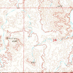 United States Geological Survey Wupatki SE, AZ (1969, 24000-Scale) digital map