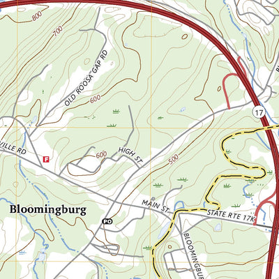 United States Geological Survey Wurtsboro, NY (2023, 24000-Scale) digital map