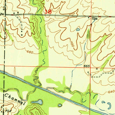 United States Geological Survey Wyaconda, MO (1951, 24000-Scale) digital map