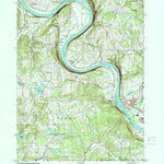 United States Geological Survey Wyalusing, PA (1999, 24000-Scale) digital map
