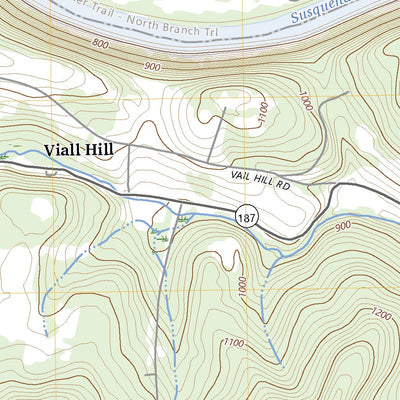 United States Geological Survey Wyalusing, PA (2023, 24000-Scale) digital map