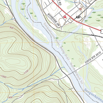 United States Geological Survey Wyalusing, PA (2023, 24000-Scale) digital map