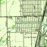 United States Geological Survey Wyandotte, MI (1936, 31680-Scale) digital map