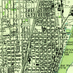 United States Geological Survey Wyandotte, MI (1936, 31680-Scale) digital map
