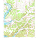 United States Geological Survey Wyandotte, OK (1961, 24000-Scale) digital map