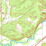 United States Geological Survey Wyandotte, OK (1961, 24000-Scale) digital map