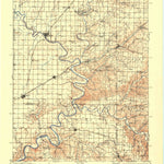 United States Geological Survey Wyandotte, OK-MO-KS (1907, 125000-Scale) digital map