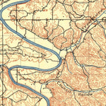 United States Geological Survey Wyandotte, OK-MO-KS (1907, 125000-Scale) digital map