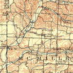 United States Geological Survey Wyandotte, OK-MO-KS (1907, 125000-Scale) digital map