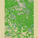 United States Geological Survey Wyeville, WI (1958, 48000-Scale) digital map