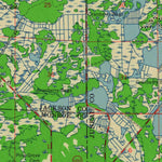 United States Geological Survey Wyeville, WI (1958, 48000-Scale) digital map