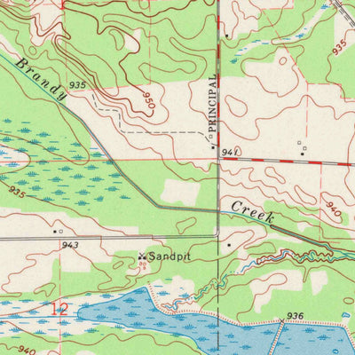 United States Geological Survey Wyeville, WI (1970, 24000-Scale) digital map