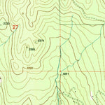 United States Geological Survey Wylie Knob, ID (1996, 24000-Scale) digital map