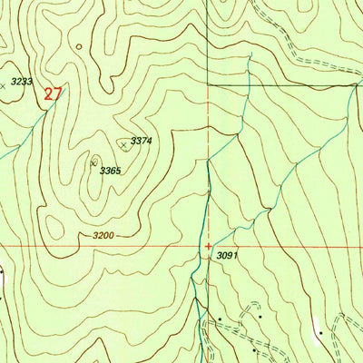 United States Geological Survey Wylie Knob, ID (1996, 24000-Scale) digital map