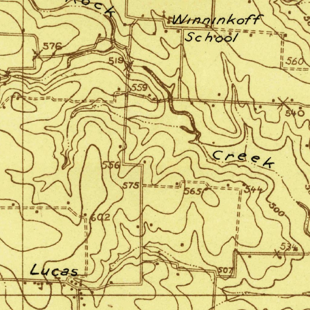 Wylie, TX (1924, 48000-Scale) Map by United States Geological Survey ...