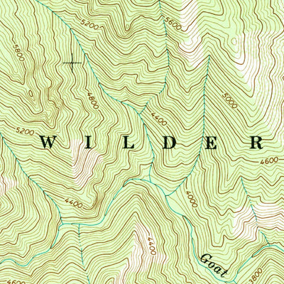 United States Geological Survey Wylies Peak, ID (1991, 24000-Scale) digital map