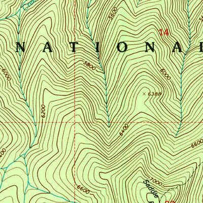 United States Geological Survey Wylies Peak, ID (1995, 24000-Scale) digital map