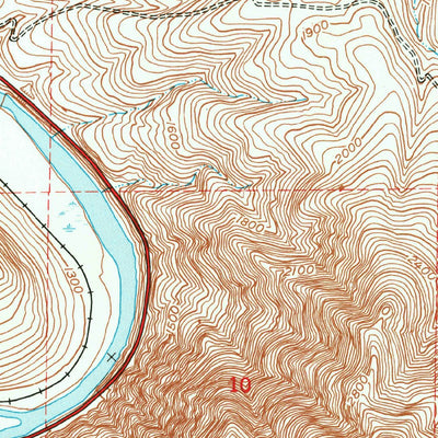 United States Geological Survey Wymer, WA (1953, 24000-Scale) digital map