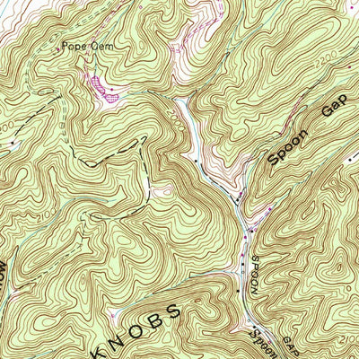 United States Geological Survey Wyndale, VA (1960, 24000-Scale) digital map