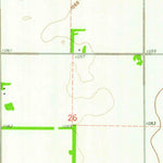 United States Geological Survey Wyndmere SE, ND (1960, 24000-Scale) digital map