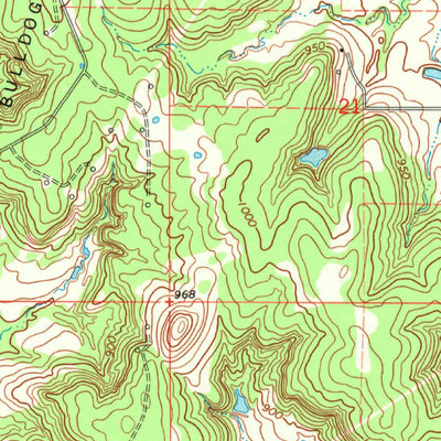 United States Geological Survey Wynona, OK (1964, 24000-Scale) digital map