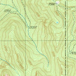 United States Geological Survey Wynoochee Lake, WA (1990, 24000-Scale) digital map