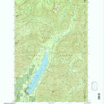 United States Geological Survey Wynoochee Lake, WA (1995, 24000-Scale) digital map