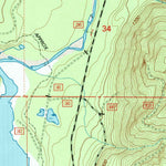 United States Geological Survey Wynoochee Lake, WA (1995, 24000-Scale) digital map