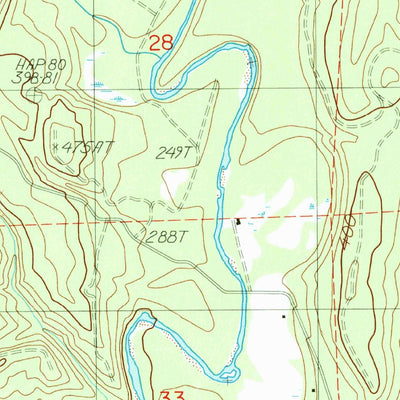 United States Geological Survey Wynoochee Valley NE, WA (1990, 24000-Scale) digital map