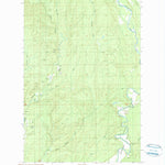 United States Geological Survey Wynoochee Valley NW, WA (1990, 24000-Scale) digital map