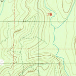 United States Geological Survey Wynoochee Valley NW, WA (1990, 24000-Scale) digital map
