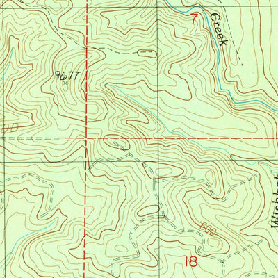 United States Geological Survey Wynoochee Valley NW, WA (1990, 24000-Scale) digital map