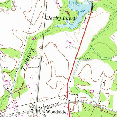 United States Geological Survey Wyoming, DE (1956, 24000-Scale) digital map
