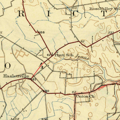 United States Geological Survey Wyoming, DE-MD (1930, 62500-Scale) digital map