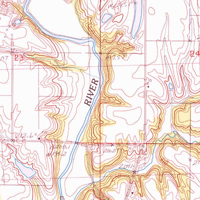 United States Geological Survey Wyoming, IL (1983, 24000-Scale) digital map