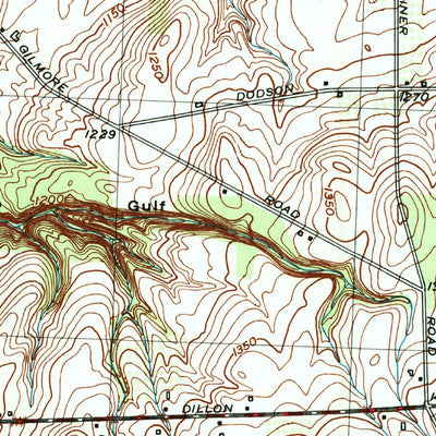 United States Geological Survey Wyoming, NY (1951, 24000-Scale) digital map