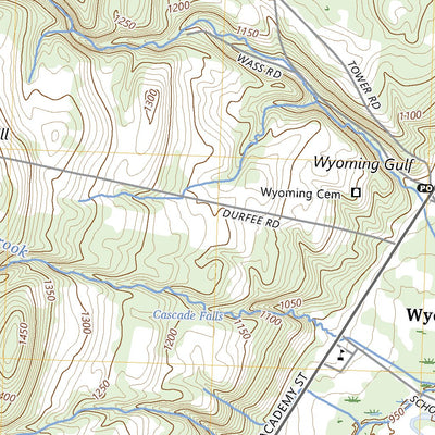 United States Geological Survey Wyoming, NY (2023, 24000-Scale) digital map